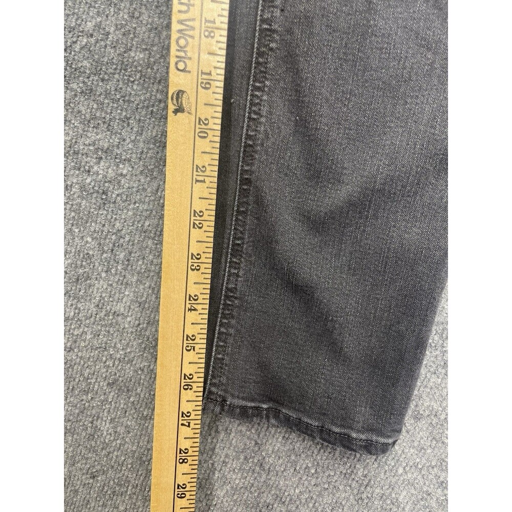 Paige Cindy Jean Womens 27 Endless Night Gray High Rise Straight USA made - Picture 7 of 9